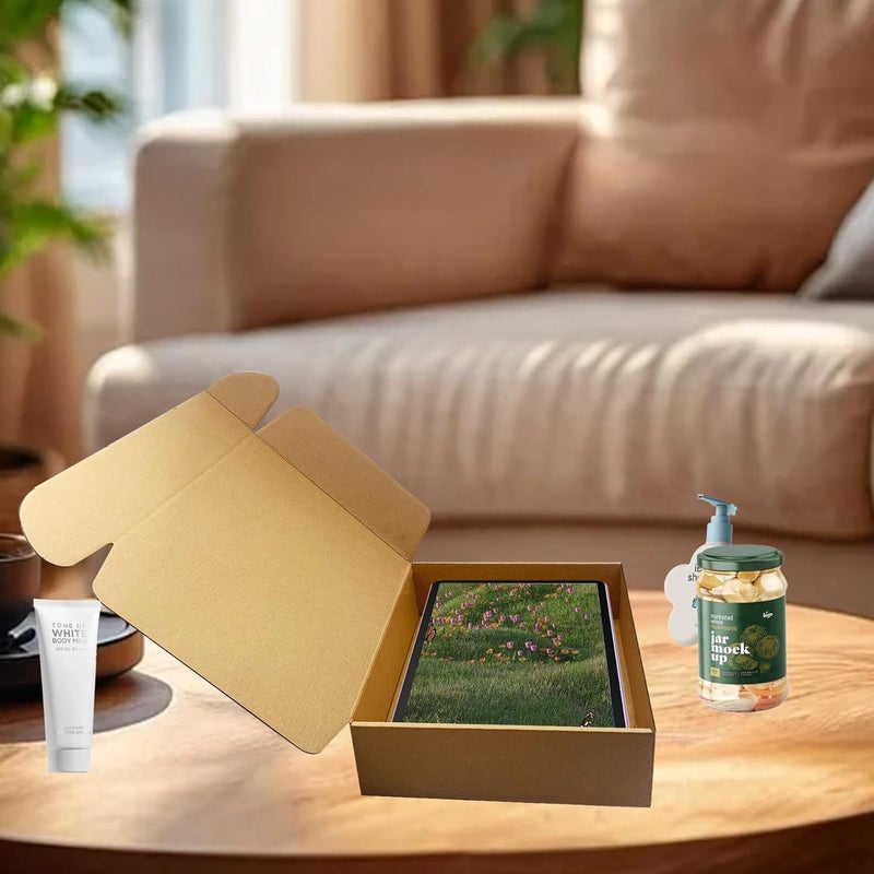 Livejun 14x10x3 inch Shipping Boxes Pack of 20, Brown Corrugated Cardboard Box Mailer Boxes for Packaging Small Business Shipping，Recyclable Moving Storage Mailing Boxes Bulk Book Literature Gift Giving - Image 4